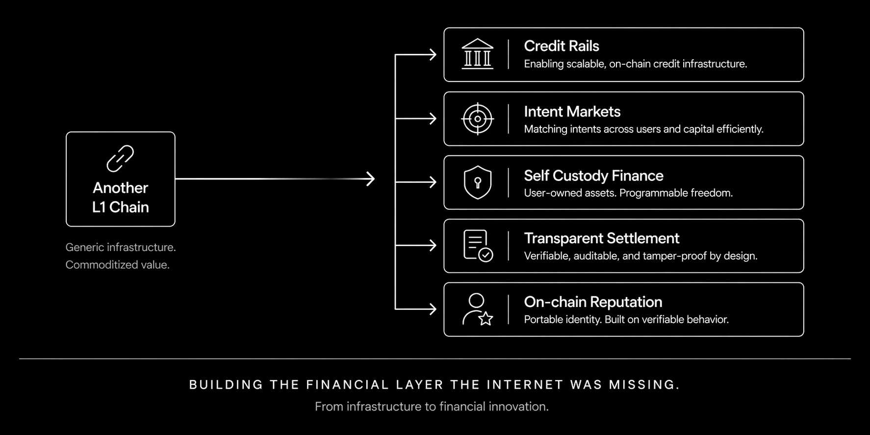 What Cardano Competes In